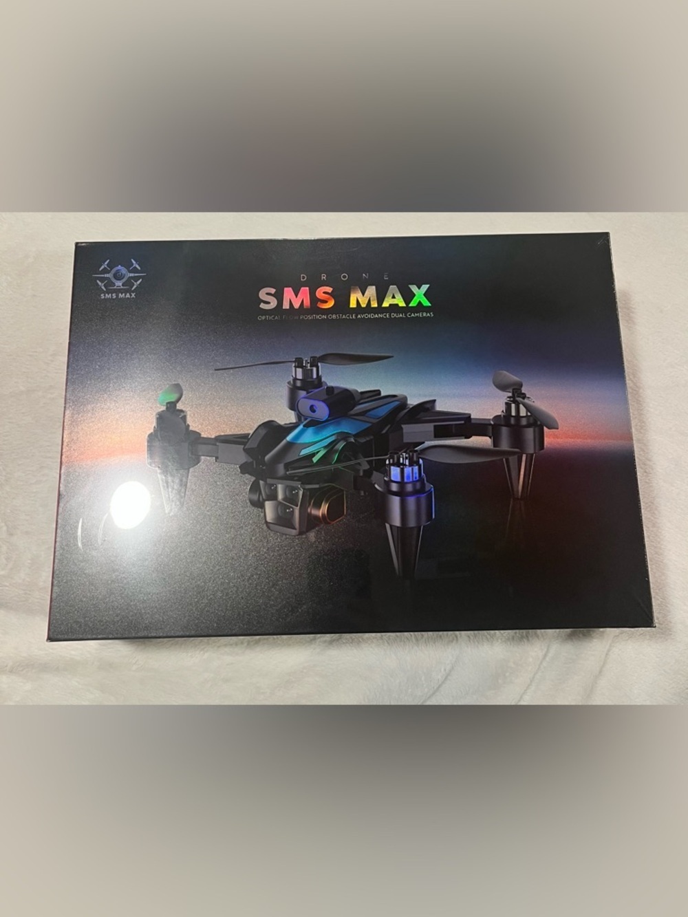 SMS MAX Drone with Dual Camera & Obstacle Avoidance – NIB